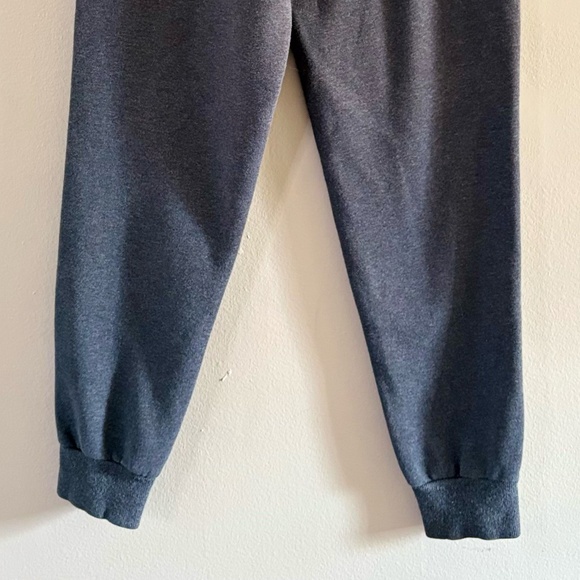 Puma Heather Grey Sweatpants with Logo & Cuffed Ankles - Picture 13 of 16